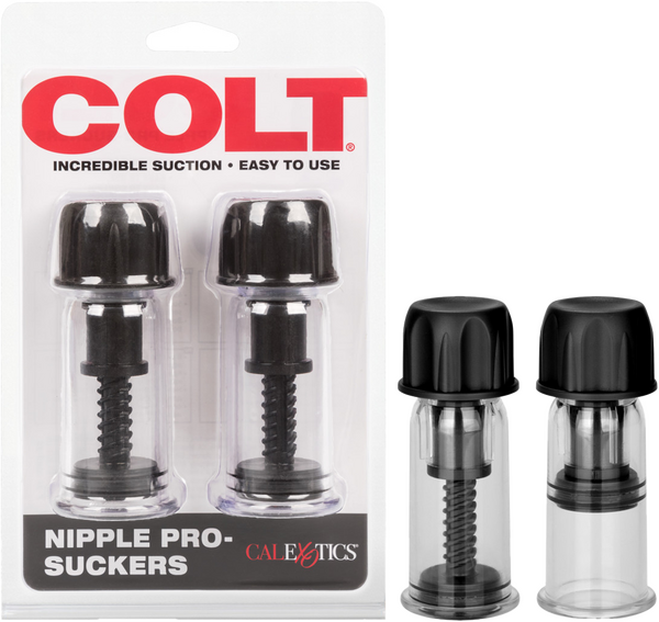 Colt Nipple Pro-Suckers (Black) – Adjustable Suction Nipple Clamps