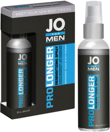 JO Prolonger Spray – 60ml Delay Spray for Ejaculation Control and Sensitivity Enhancement