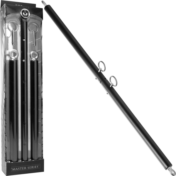 Adjustable Steel Spreader Bar – Durable Steel BDSM Accessory with Eyebolts