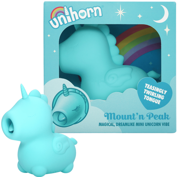 Mount’n Peak The Pointy Tongued One – Mini Vibrator with 10 Speeds and Tongue Motion Patterns