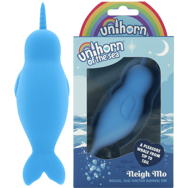 Unihorn of the Sea Neigh Mo Narwhal – Luxury Silicone Vibrator