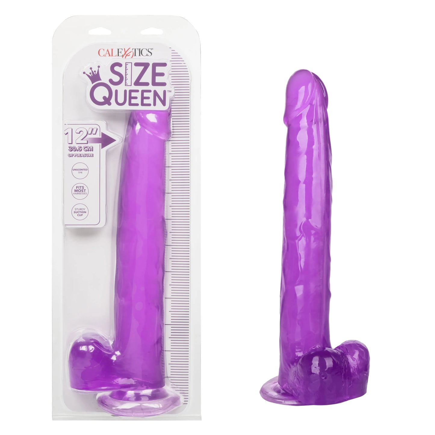Size Queen 12 Inch Realistic Dildo – Firm 30.5 Cm Dildo