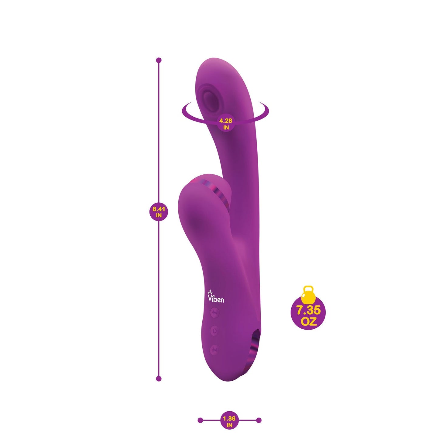 Viben Dazzle Thumping Rabbit in Berry