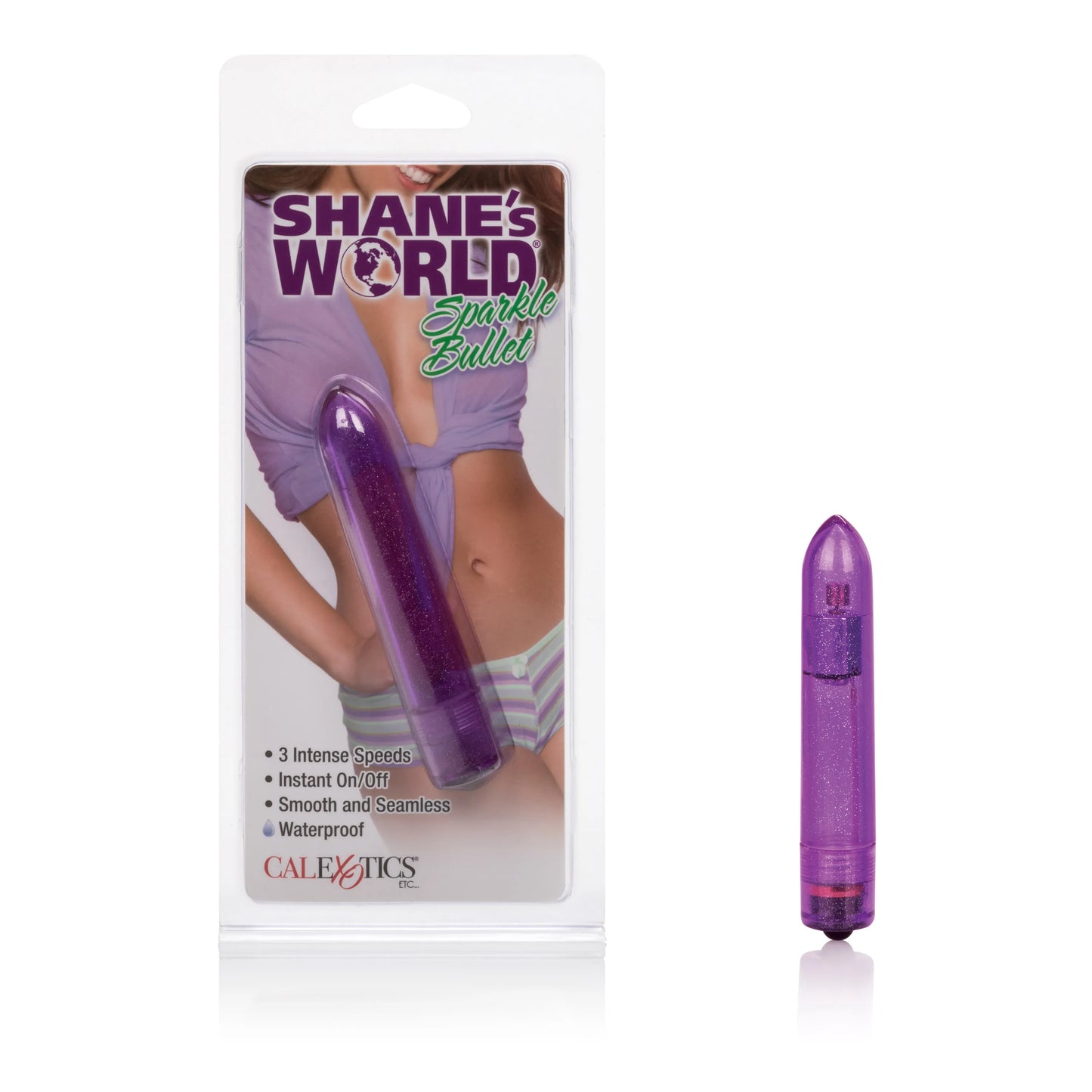 Shane's World Sparkle Bullet – Compact Discreet Bullet Vibrator