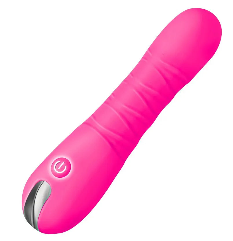 Thrusting Silicone Dildo – Waterproof Vibrating Silicone Dildo