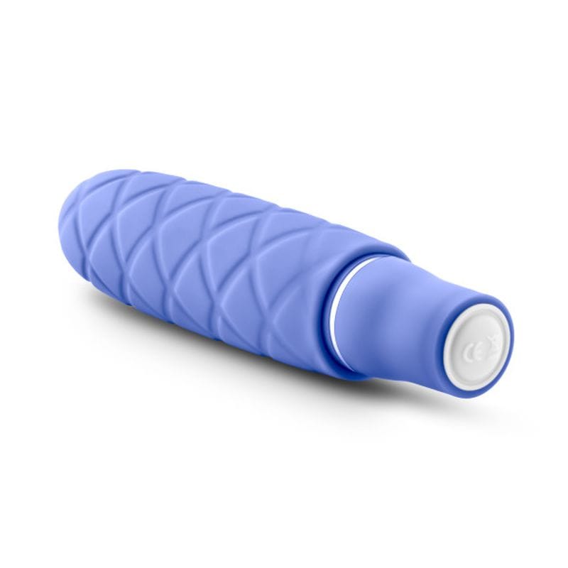 Luxe Cozi Mini Periwinkle - Compact Vibrating Silicone Toy