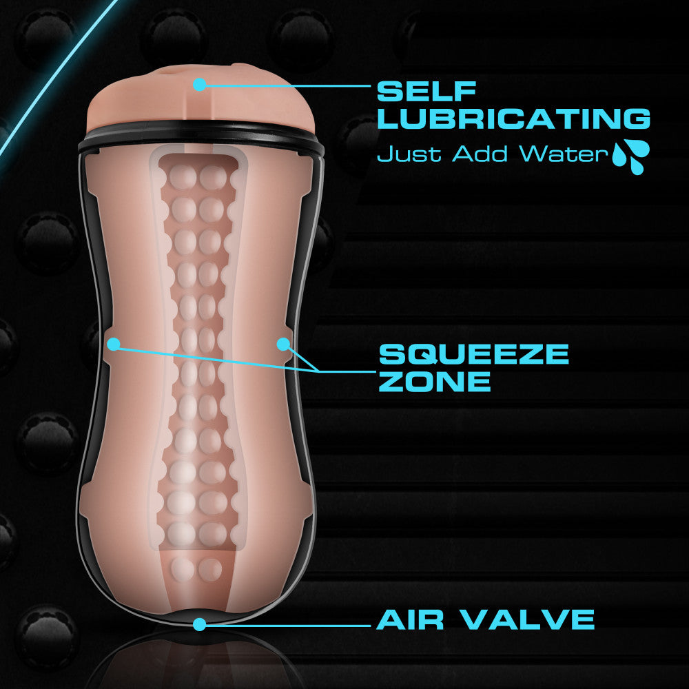M For Men Soft and Wet Vanilla – Self-Lubricating Stroker Cup