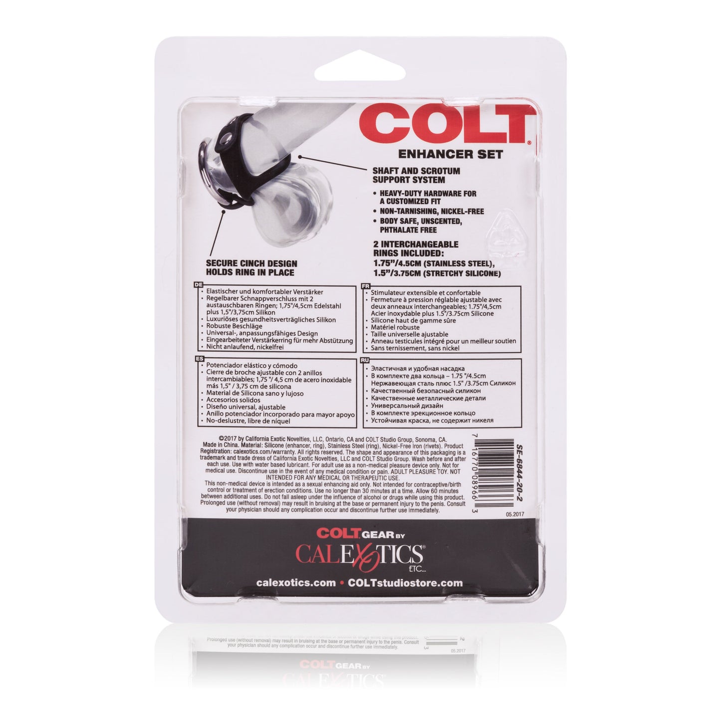 Colt Enhancer Set – Male Pleasure Cock Ring Set