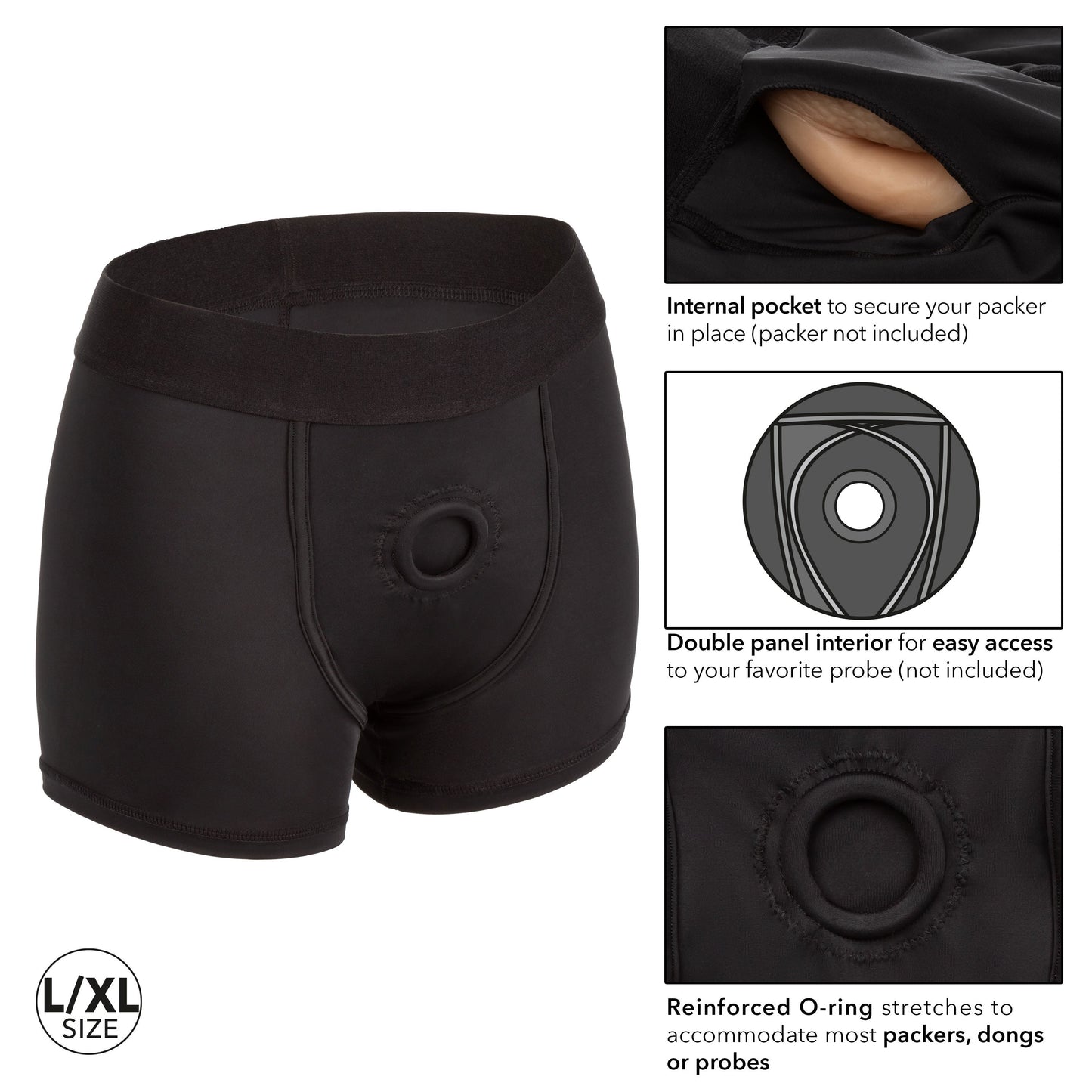 CalExotics Boundless Boxer Brief Harness – Ultra Comfortable Support Harness