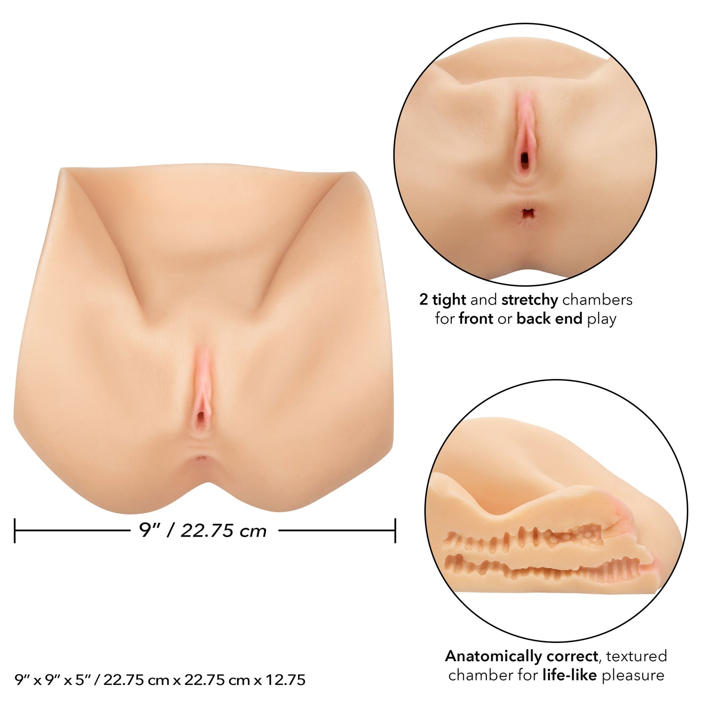 Stroke It Life Size Pussy – Realistic Textured Stroker