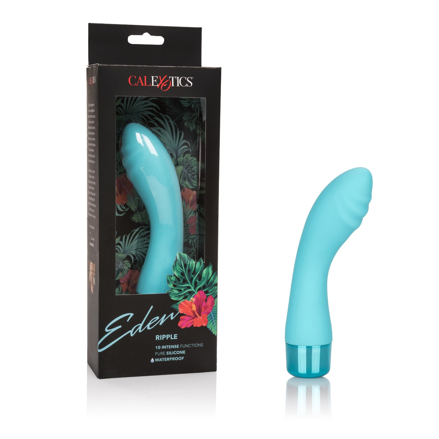 Eden Ripple – Waterproof 6 Inch Silicone G-Spot Vibrator