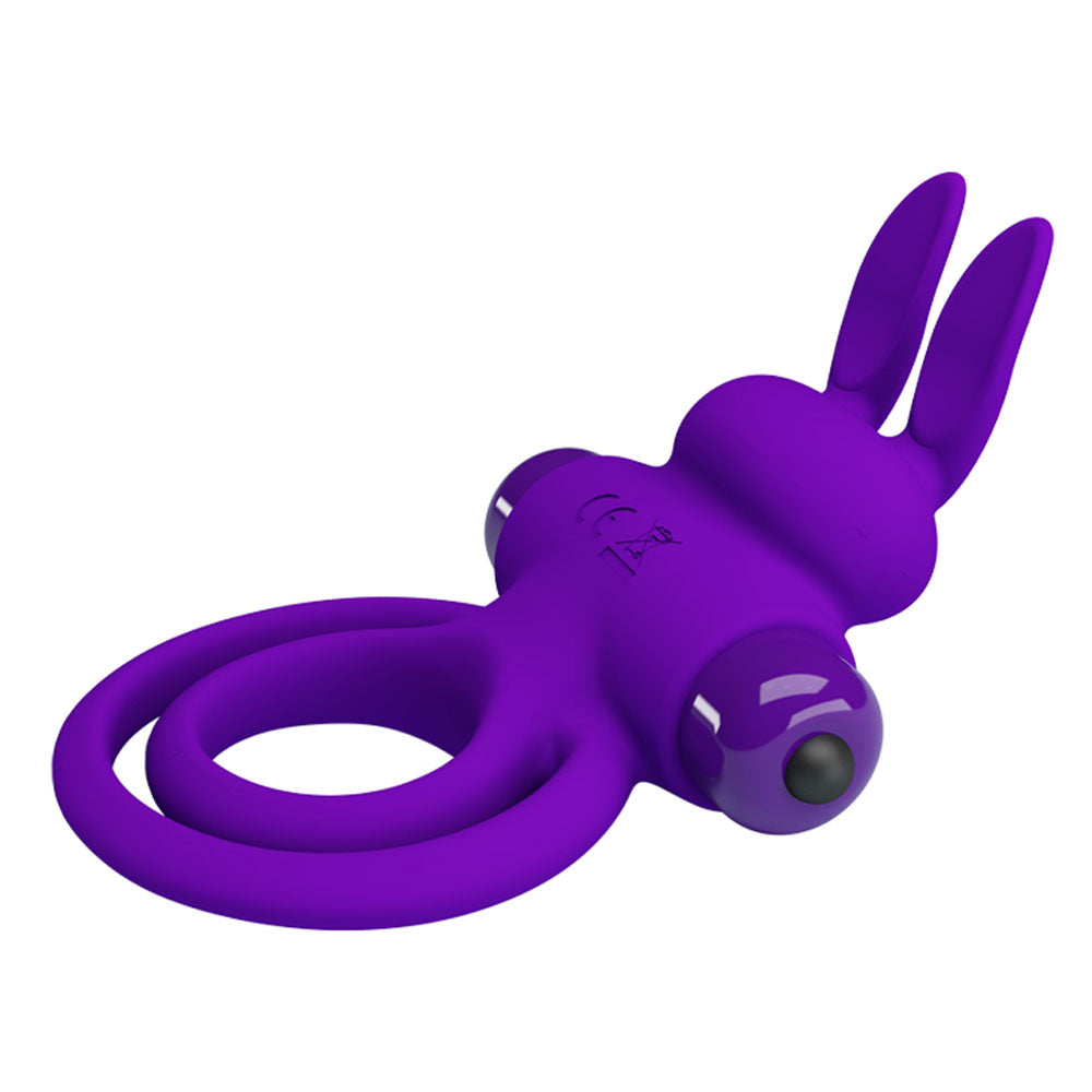 Vibrant Penis Ring III – Silicone Rabbit Cock Ring Vibrator