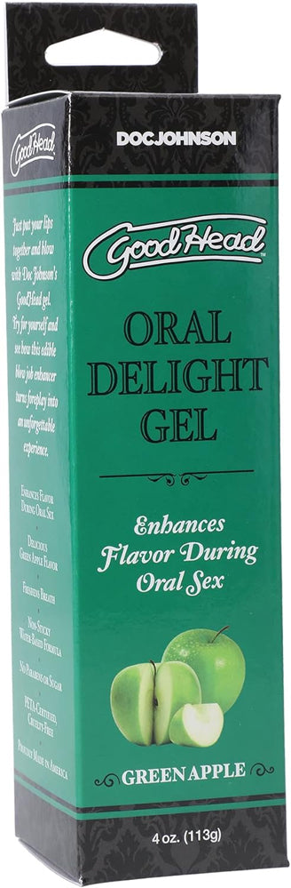Good Head Oral Delight (Green Apple) – Oral Sex Enhancer Gel 4 oz
