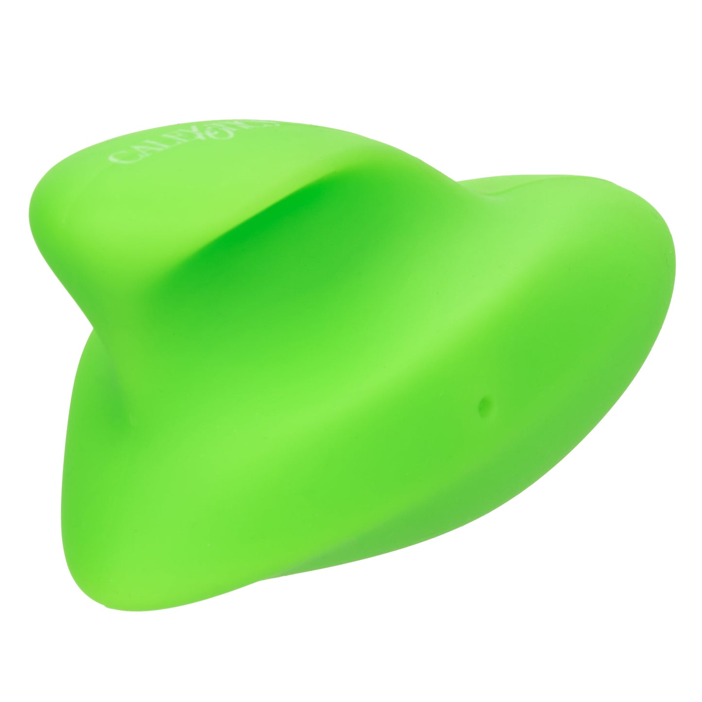 Neon Vibes The Ecstasy Vibe Green Silicone Handheld Massager with 10 Functions and Rechargeable