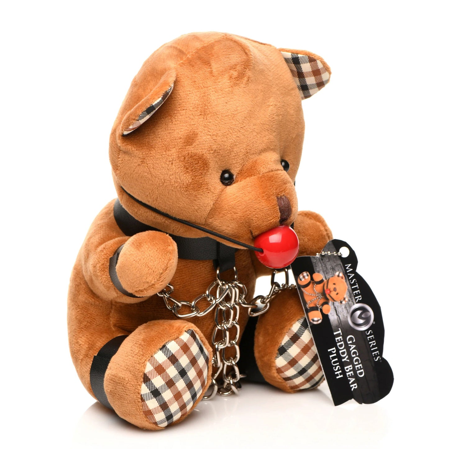 Master Series Gagged Bondage Bear Plush Toy