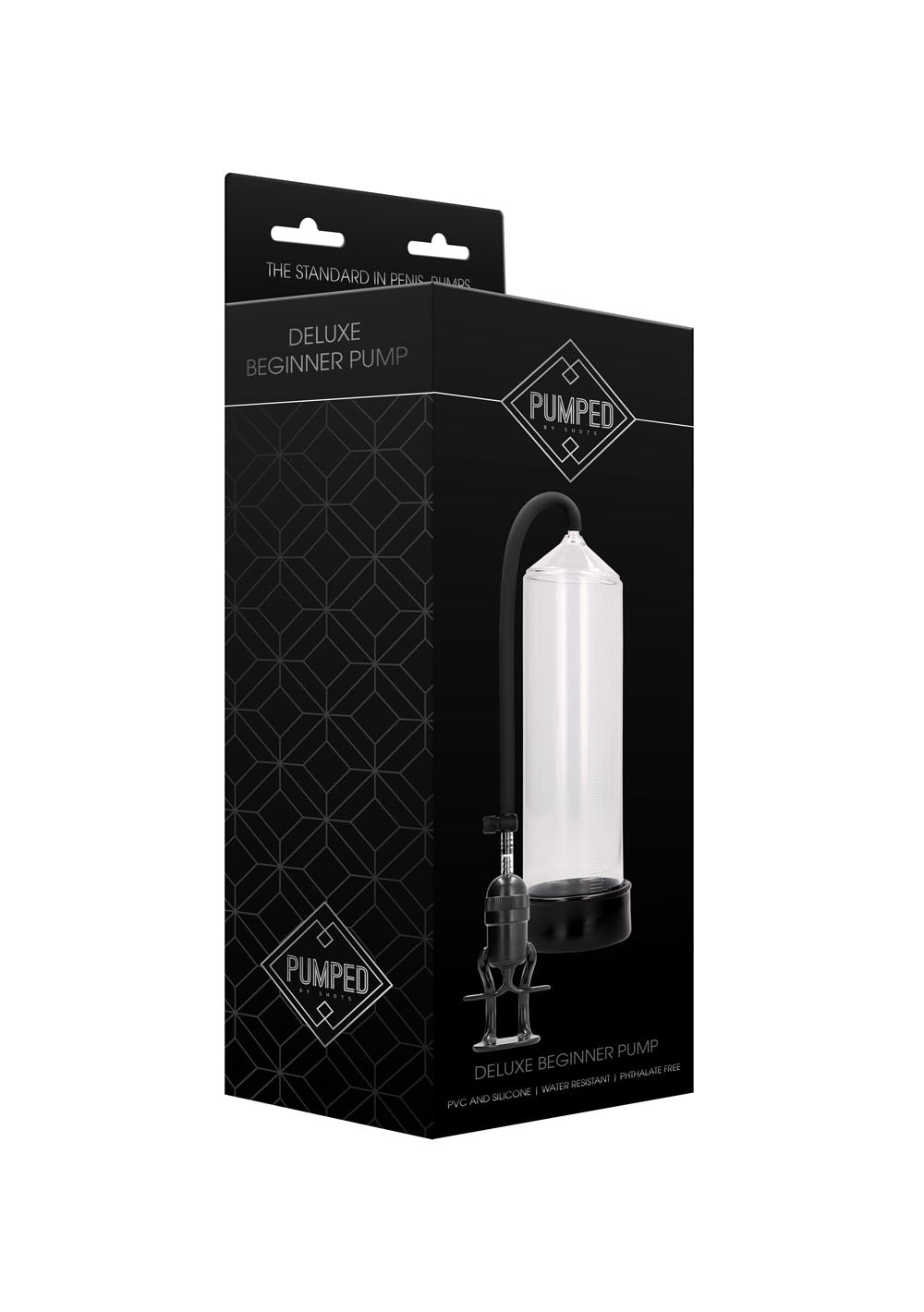 Pumped Deluxe Beginner Penis Pump Clear - 9" x 2.35"