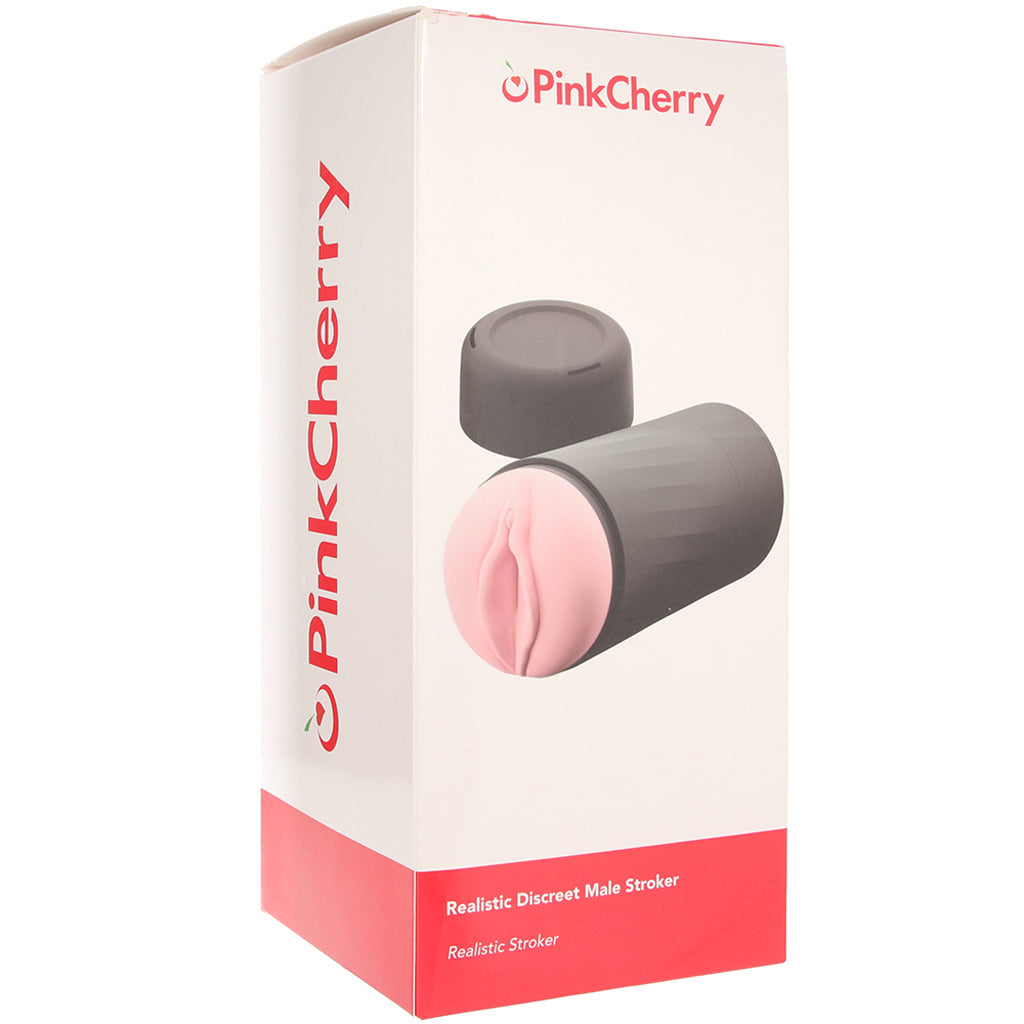 PinkCherry Realistic Discreet Male Stroker Male Masturbators > Self-Contained Strokers