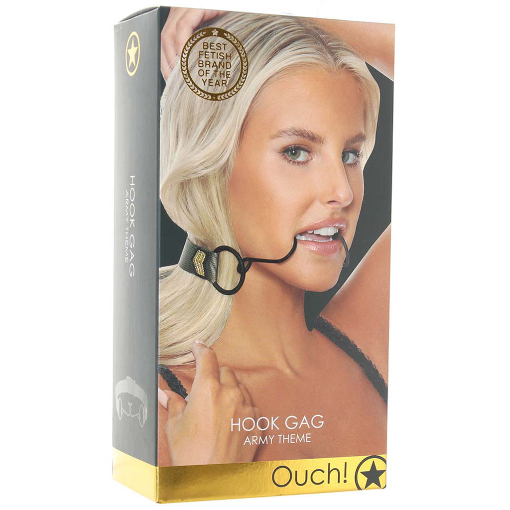 Ouch! Army Themed Hook Gag Bondage and Fetish > Ball Gags & Mouth Restraints