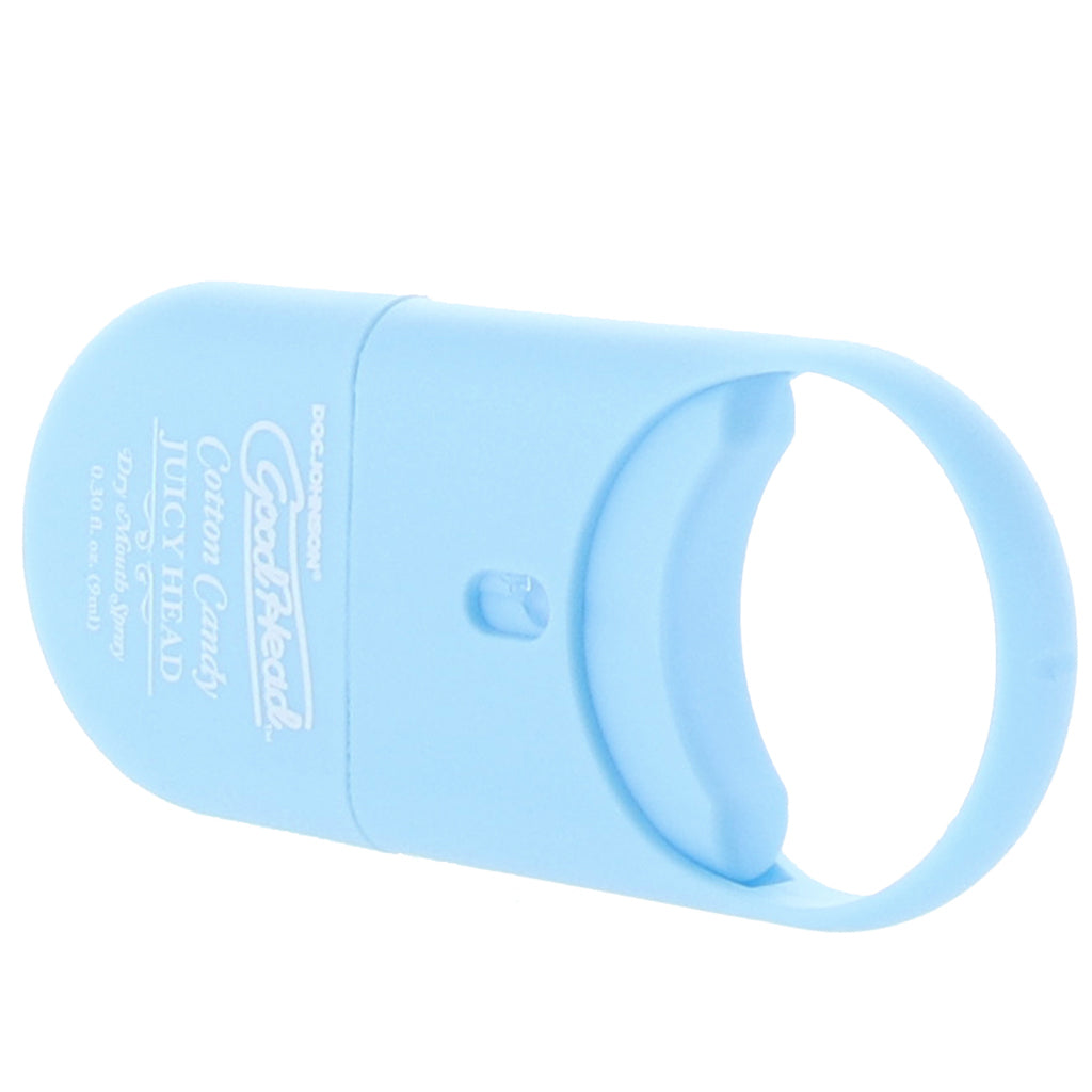 GoodHead Juicy Head Dry Mouth Spray To-Go in Cotton Candy Lubes and Lotions > Flavored Sex Lubes
