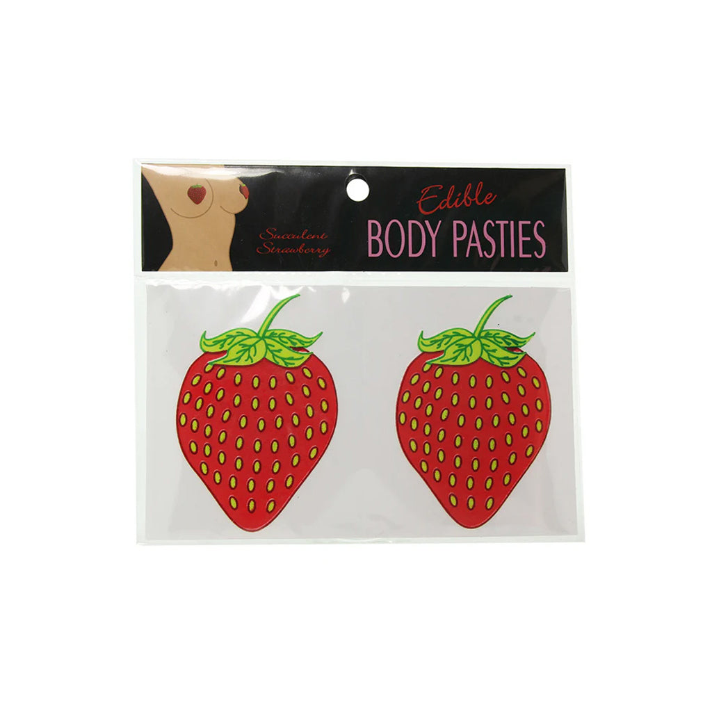 Edible Body Pasties in Strawberry Novelties 'n Parties