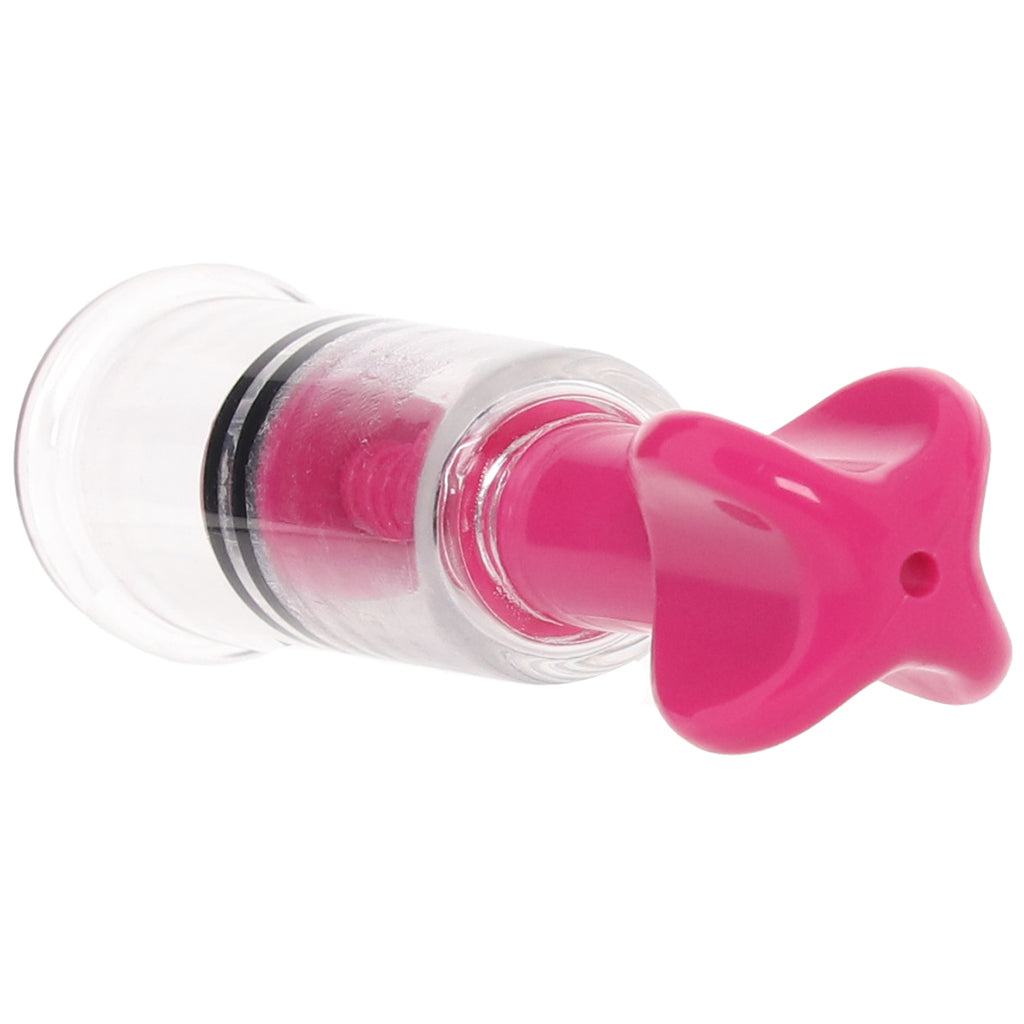 Size Matters MAXtwist Clit & Nipple Sucker Set in Pink Bondage and Fetish > Nipple Stimulators & Clamps