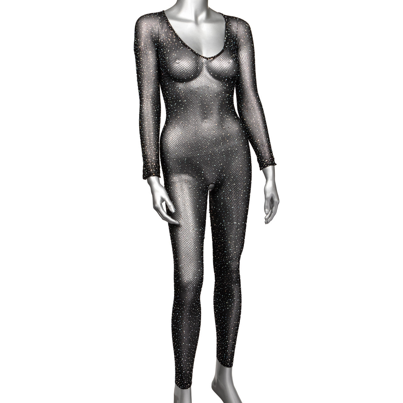 Radiance Crotchless Full Black Body Suit XL Lingerie > Lingerie