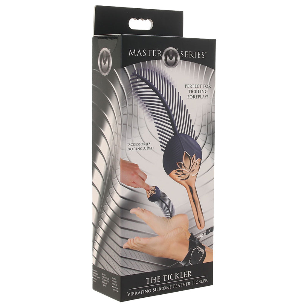 Master Series The Tickler Silicone Feather Vibe Vibrators > Clitoral Stimulators