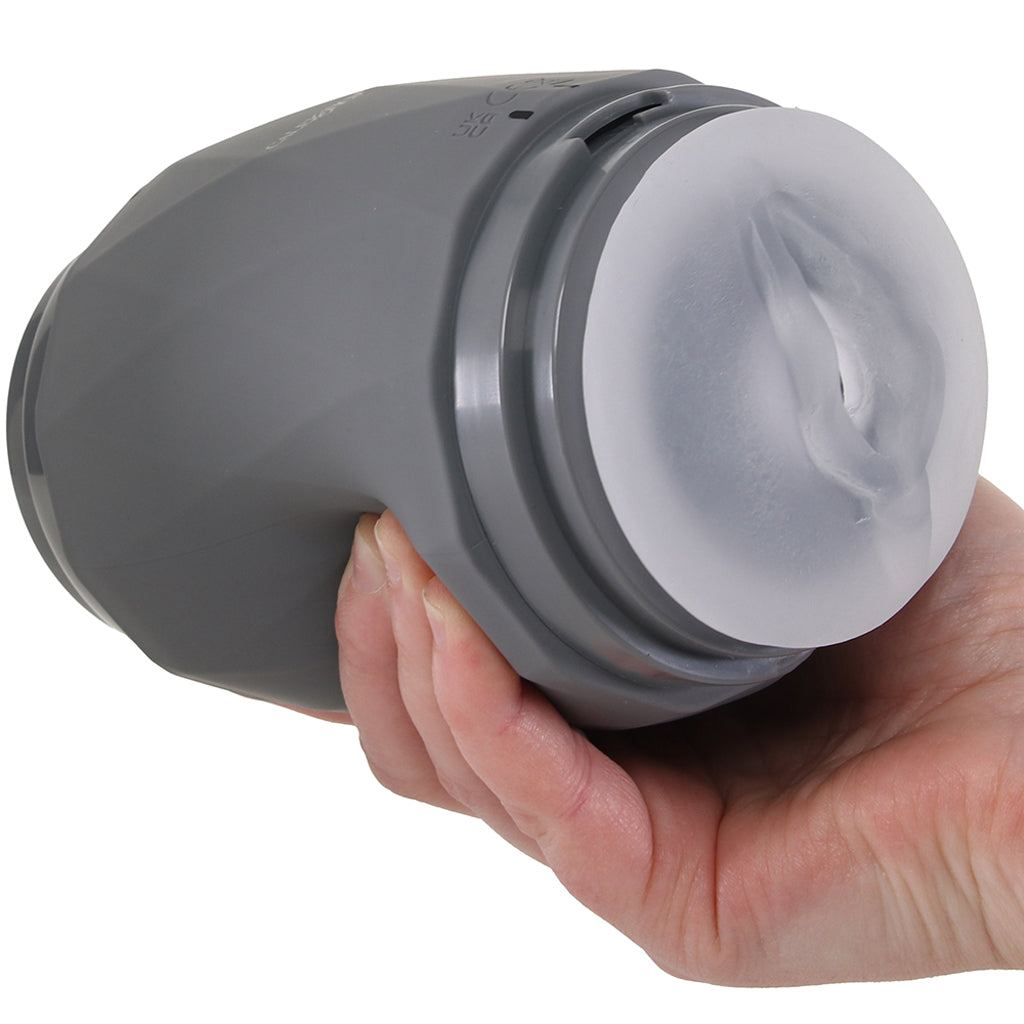 Milk Master Vibro Squeeze Pussy Stroker Male Masturbators > Vibrating