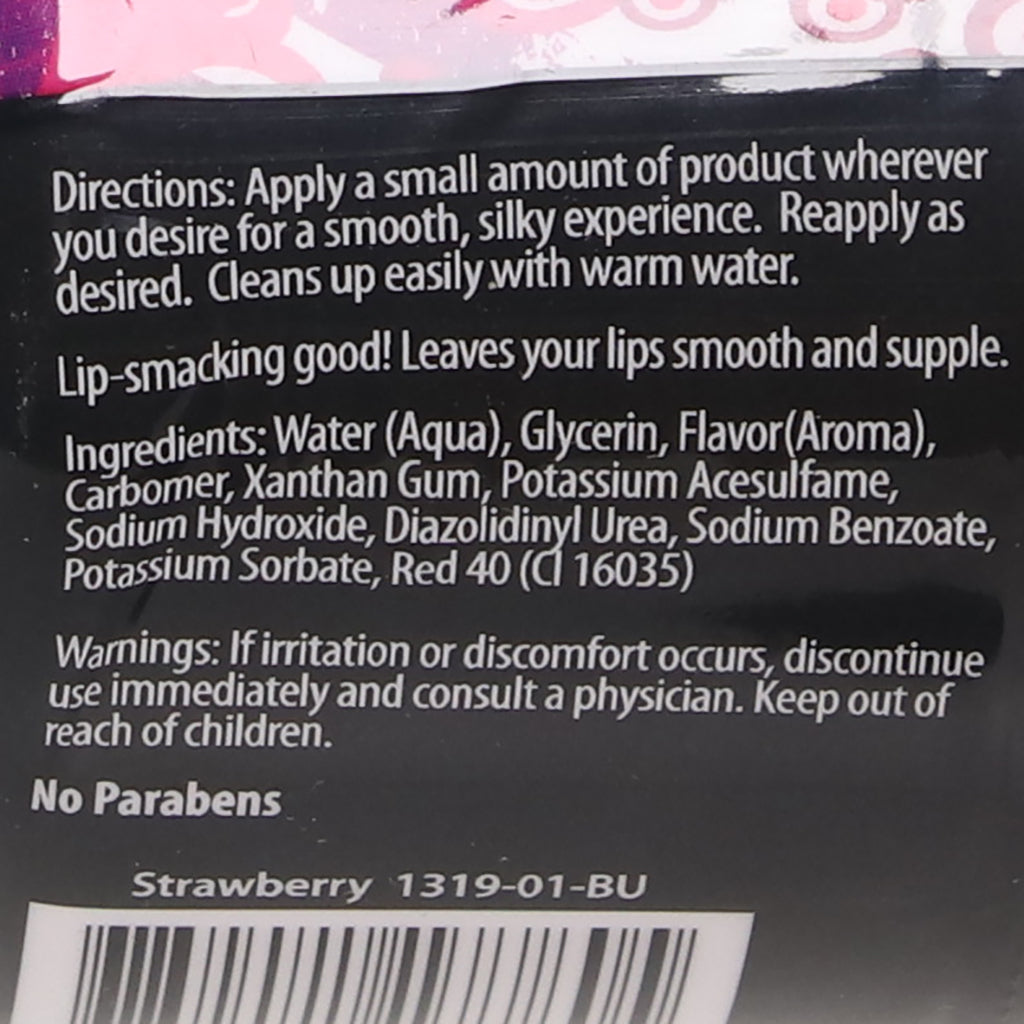 Pussy Licker Strawberry Oral Sex Gel in 2oz/56.6g Lubes and Lotions > Flavored Sex Lubes