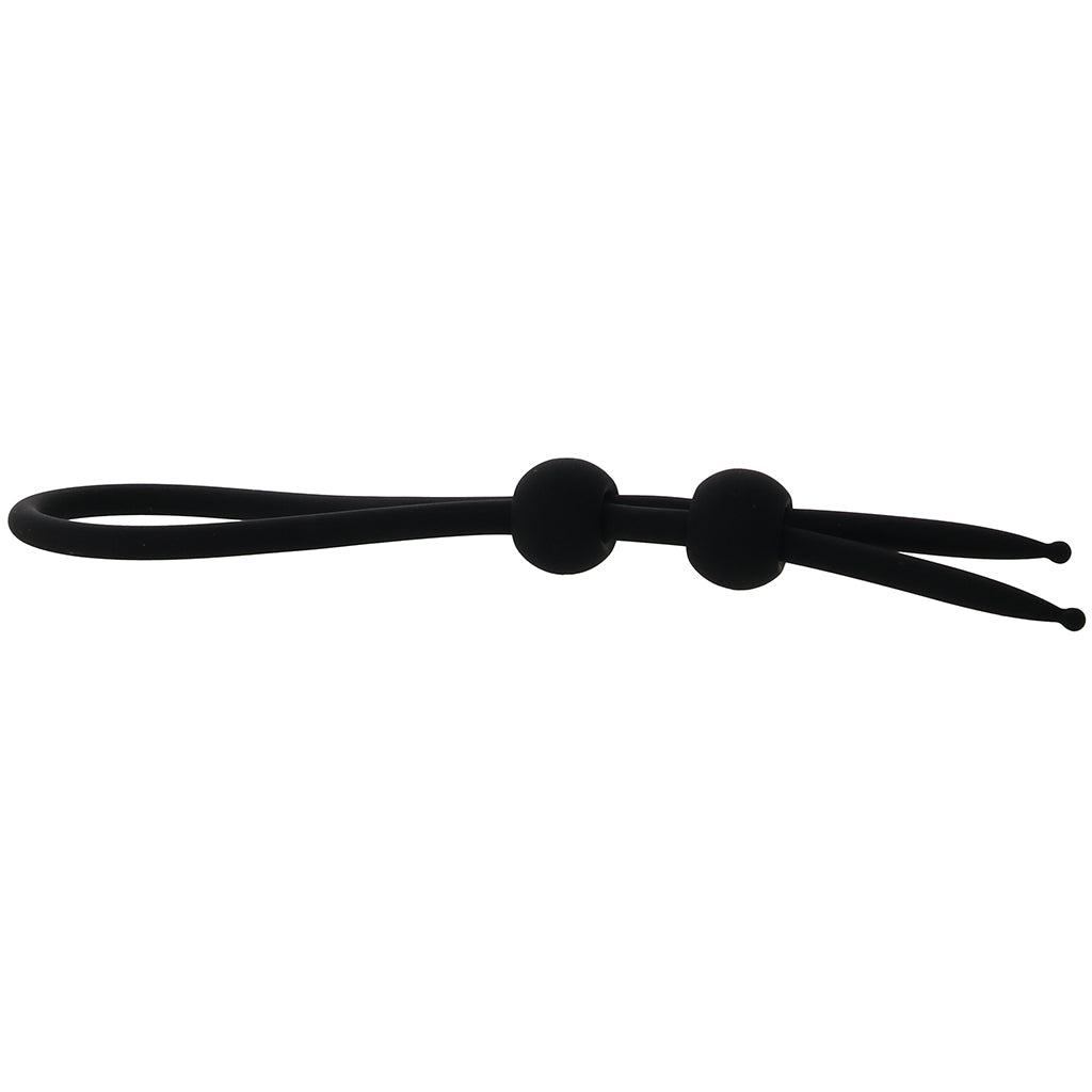 Alpha Dual Stamina Lasso in Black Cock Rings