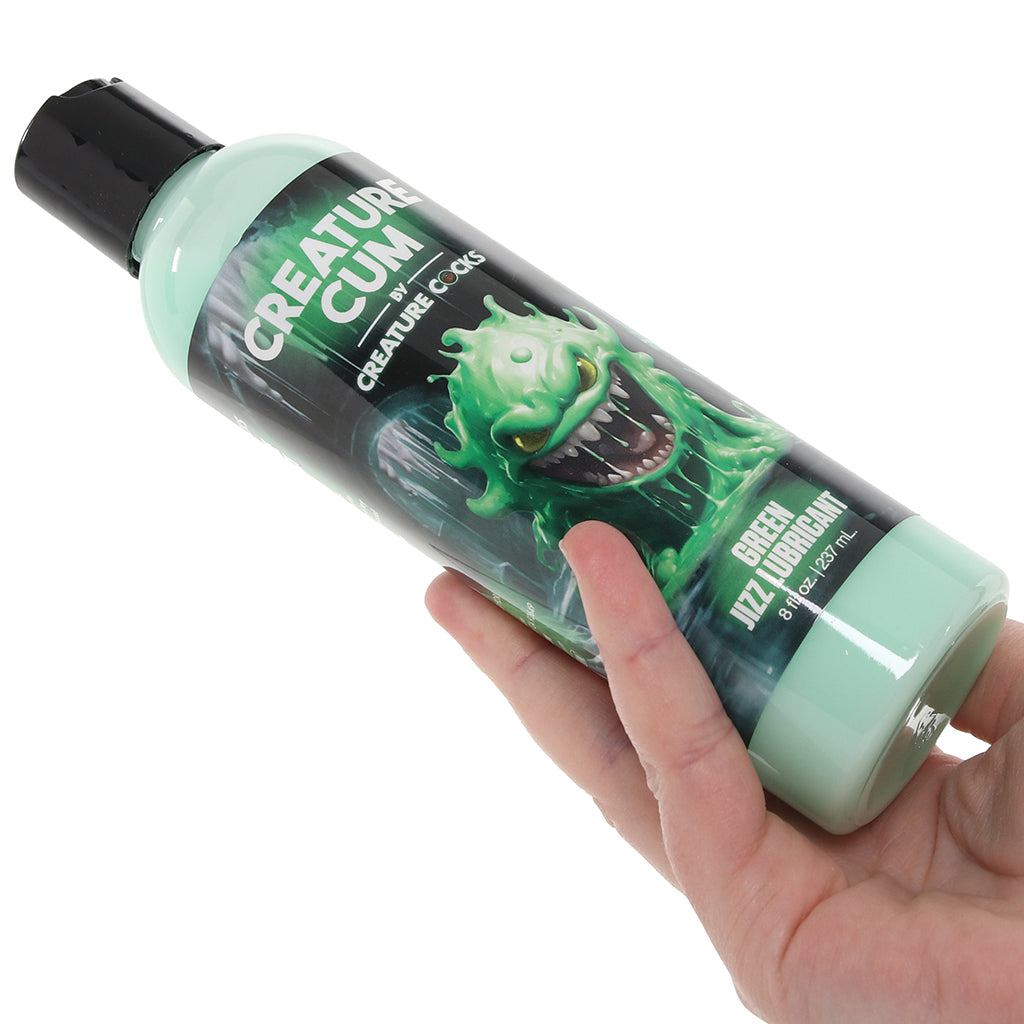 Creature Cum Water-Based Green Lube in 8oz/237ml Shop by Brand > Creature Cocks
