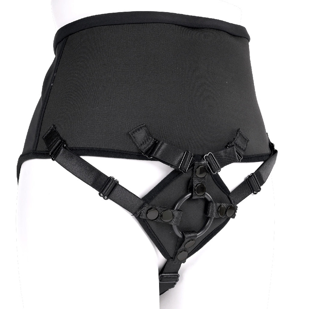 High Waisted Corset Strap-On Dildo Sex Toys > Strap-On and Harnesses