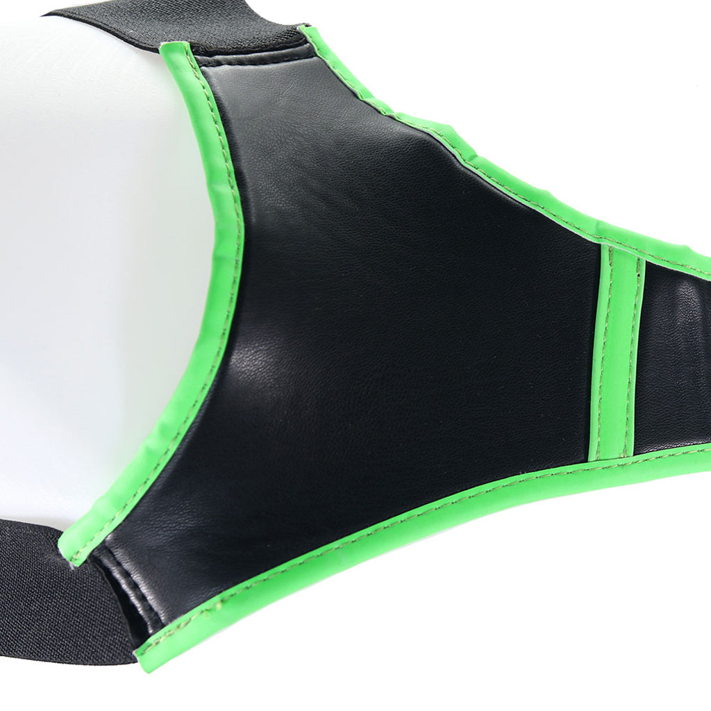 Ouch! Glow In The Dark Neoprene Harness /XL Bondage and Fetish > Men's Bondage Wear