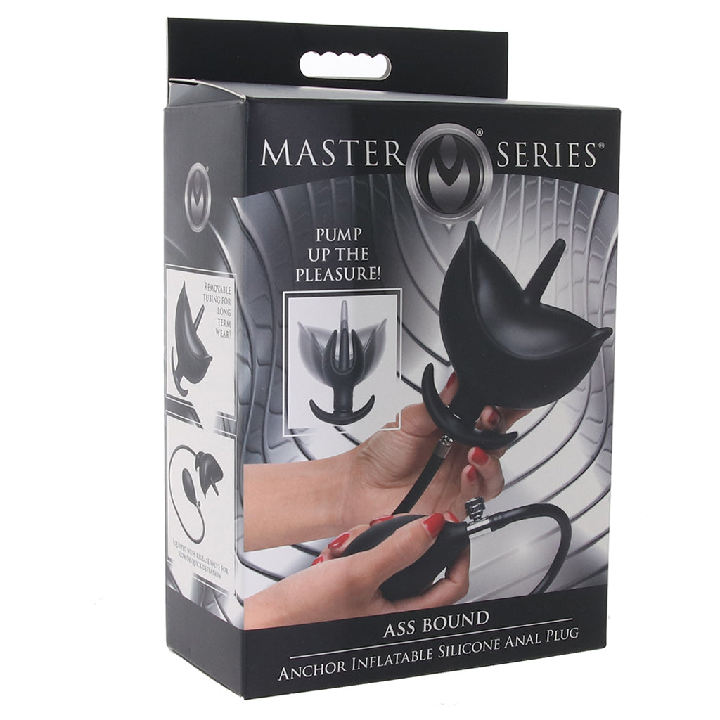 Master Series Ass Bound Anchor Inflatable Anal Plug Anal Sex Toys > Butt Plugs