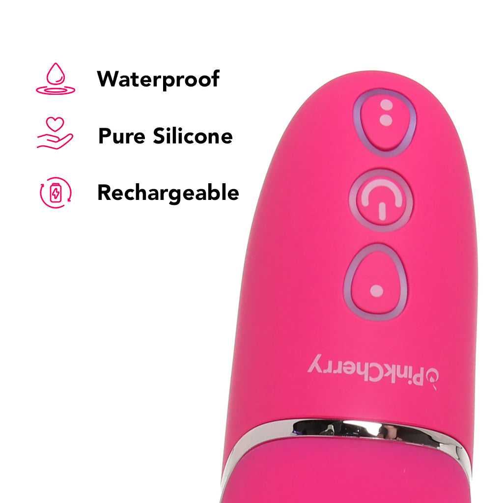 PinkCherry G-Spot Stroker Rabbit Vibe in Pink Vibrators > Rabbit Vibrators
