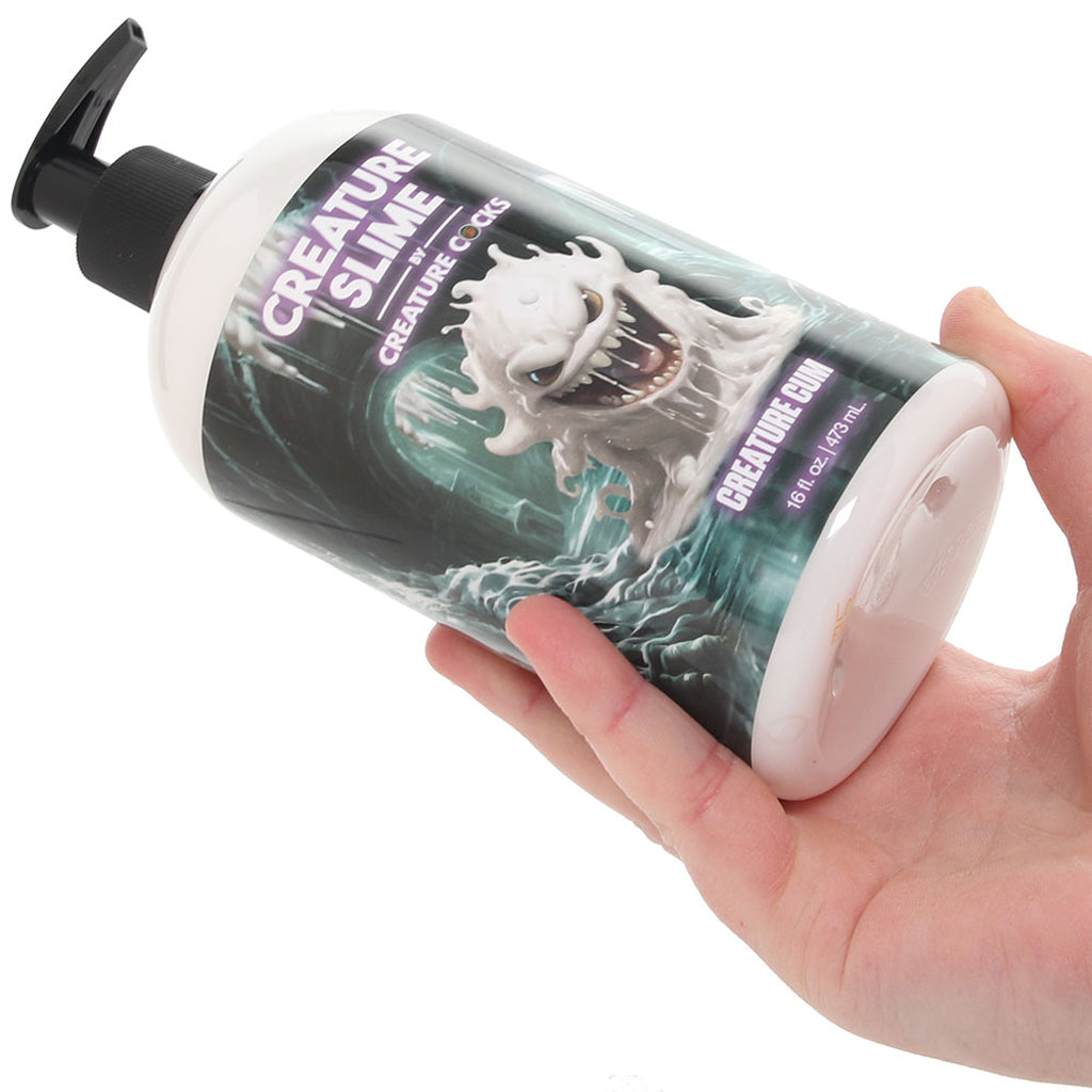Creature Slime Water-Based Cum Lube in 16oz/473ml Lubes and Lotions > Water Based Sex Lubes