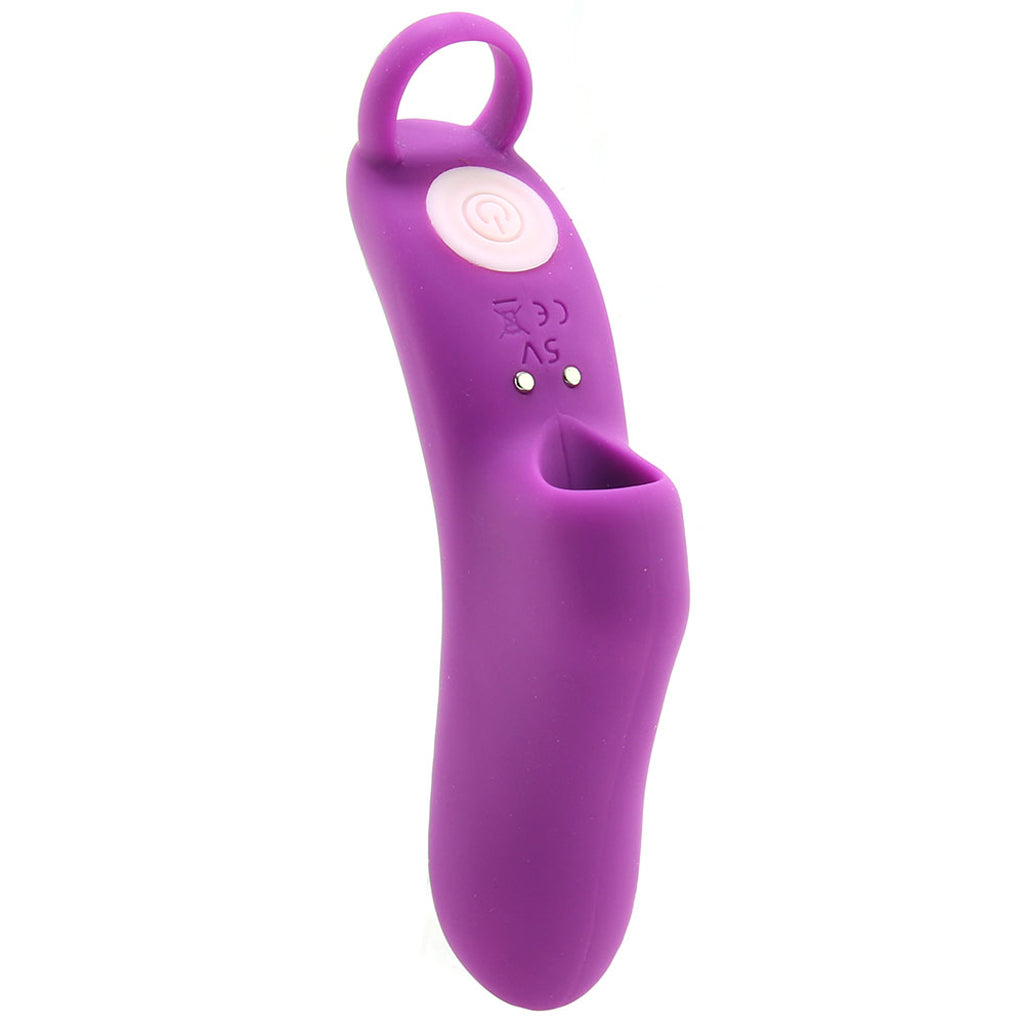 Fuzu Silicone Fingertip Massager Vibe in Purple Vibrators > Finger Vibrators