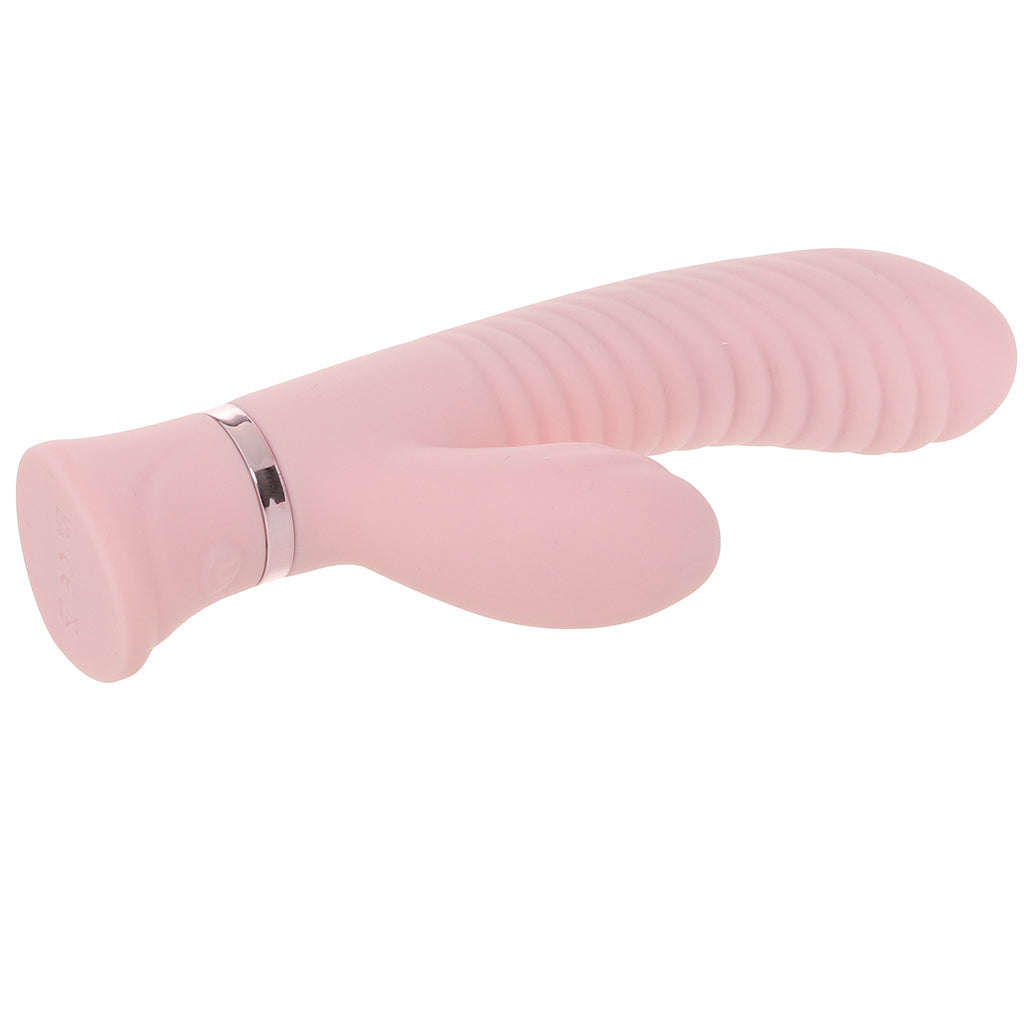 Loveline Mystique Ribbed Mini Rabbit Vibe Vibrators > Rabbit Vibrators