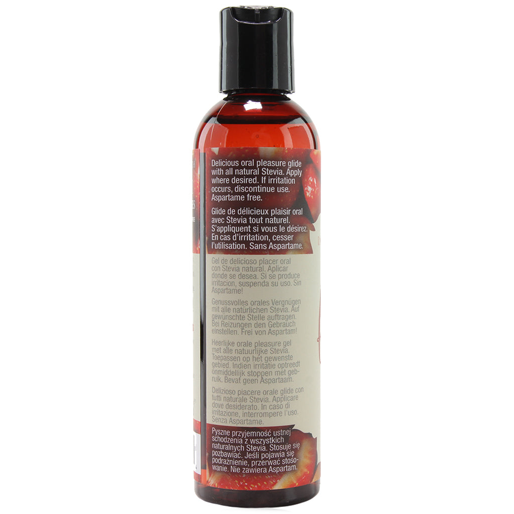 Oral Pleasure Glide 4oz/120ml in Fresh Strawberries Lubes and Lotions > Flavored Sex Lubes