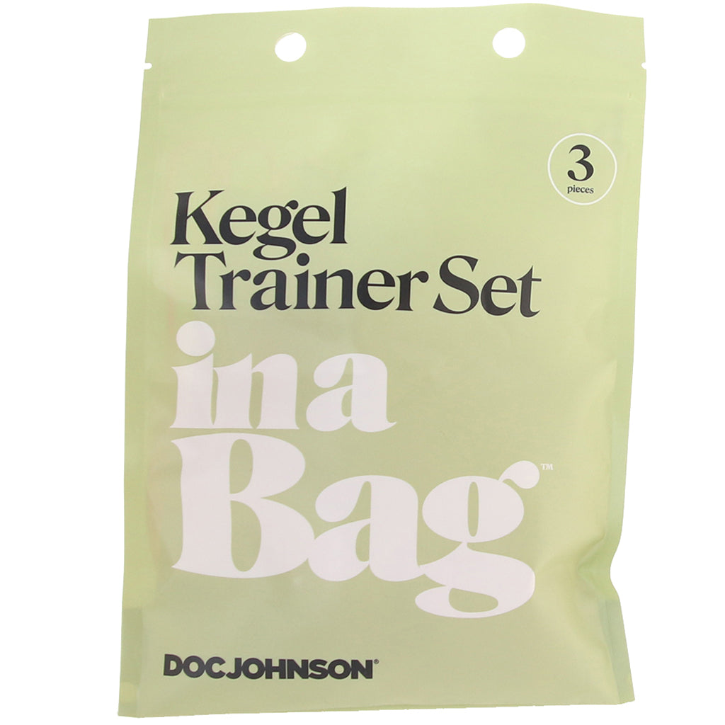 3 Piece Kegel Trainer Set In A Bag Kegel, Ben Wa and Pelvic Health Tools