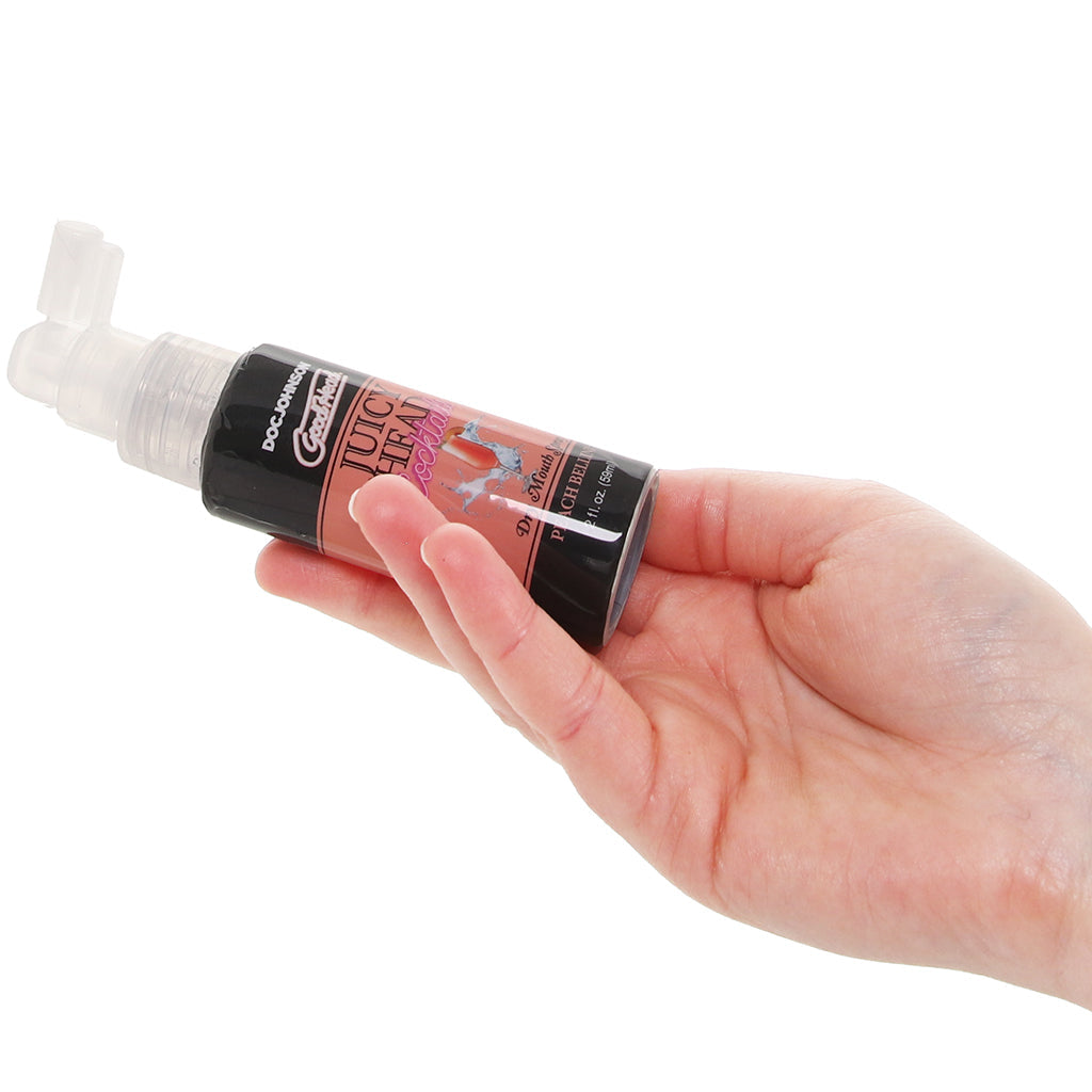 GoodHead Juicy Mouth Spray 2oz/59ml in Peach Bellini Lubes and Lotions > Flavored Sex Lubes