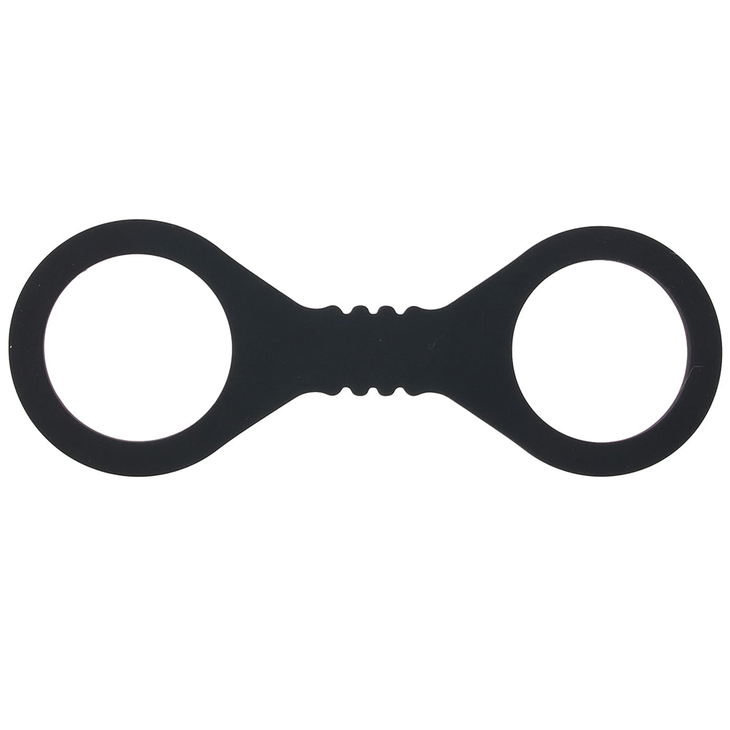 Sex & Mischief Shadow Silicone Cuffs in Small Bondage and Fetish > Wrist and Ankle Cuffs