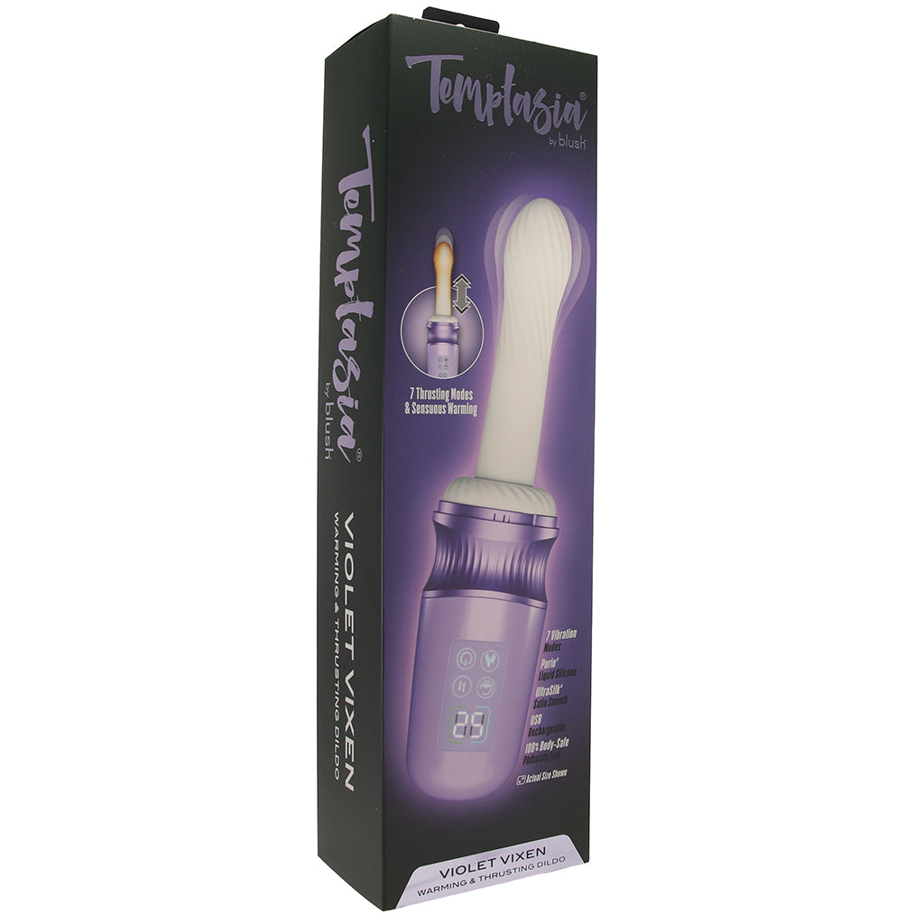 Temptasia Violet Vixen Thrusting Vibe Vibrators > G-Spot Vibrators