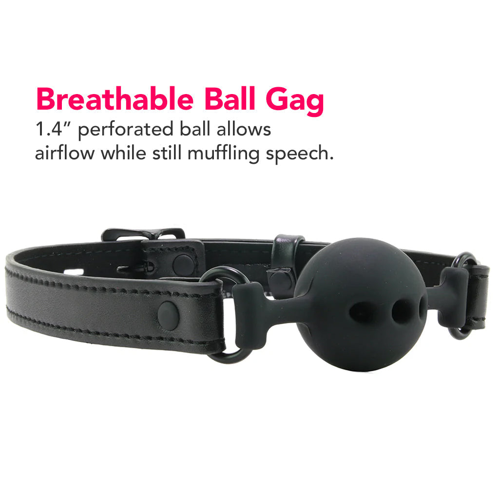 Saffron Breathable Ball Gag Bondage and Fetish > Ball Gags & Mouth Restraints