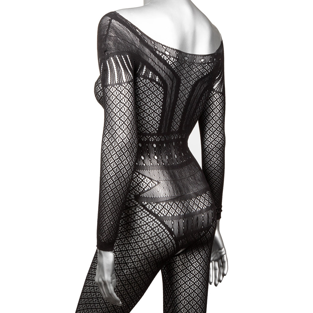 Scandal Full Length Black Lace Body Suit XL Lingerie > Lingerie