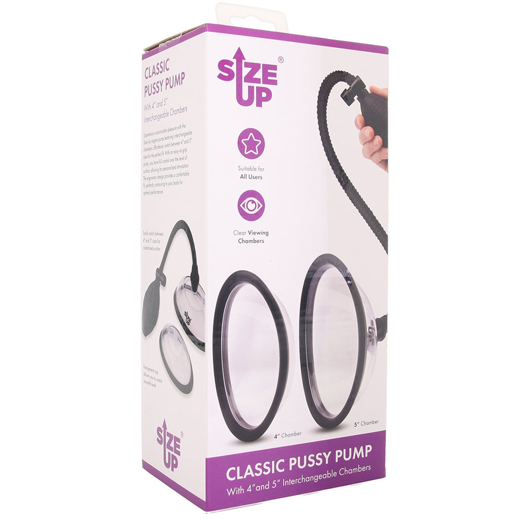 Size Up Classic Pussy Pump Set Vibrators > Clitoral Suction & Stimulation