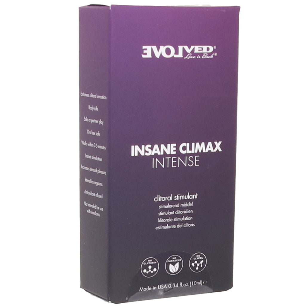 Insane Climax Intense Clitoral Stimulant in 0.34oz/10ml Lubes and Lotions > Sexual Stimulants