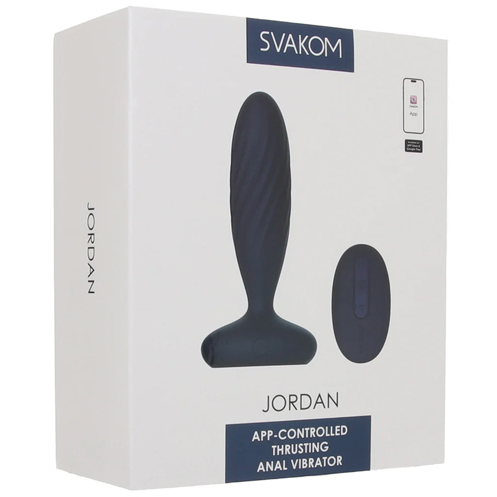 Jordan App-Controlled Thrusting Anal Vibe Anal Sex Toys > Butt Plugs