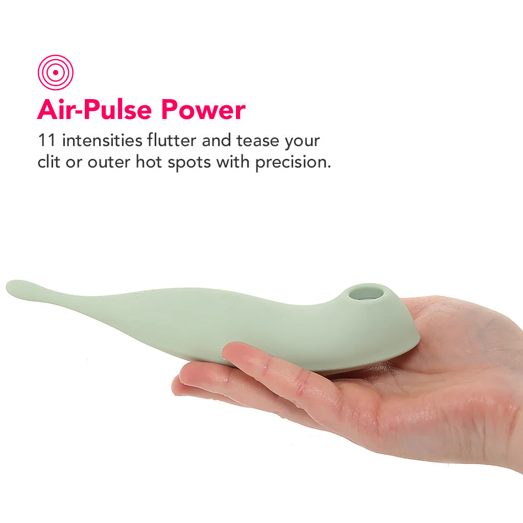 Satisfyer Twirling Pro + Air Pulse Vibe Vibrators > Clitoral Stimulators
