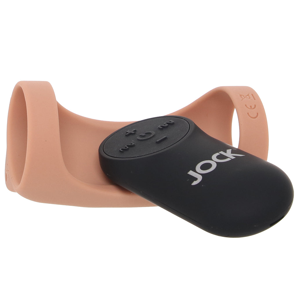 Jock Vibrating Silicone Penis Sleeve in Tan Male Enhancement > Extenders and Sleeves